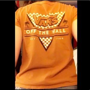 Vans tee mustard yellow